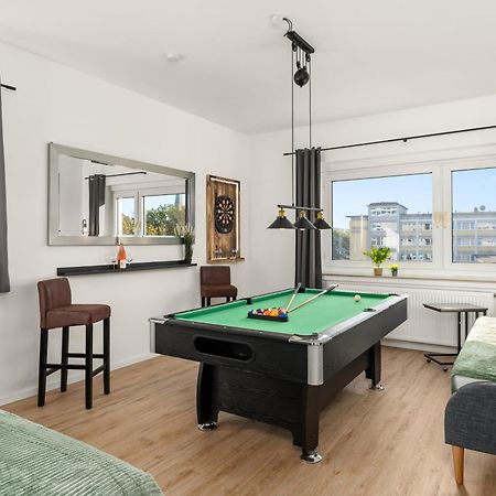 Homely-Apartment Manhattanart, Zentral, Parkplatz, Billard,Ps4, Dart, Balkon Bielefeld Exteriér fotografie