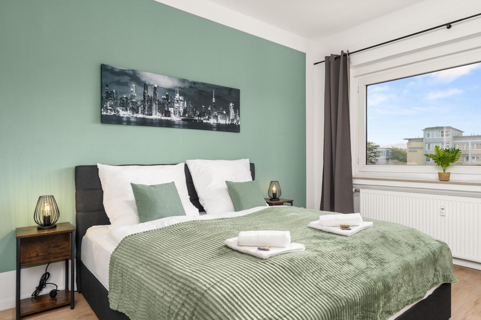 Homely-Apartment Manhattanart, Zentral, Parkplatz, Billard,Ps4, Dart, Balkon Bielefeld Exteriér fotografie