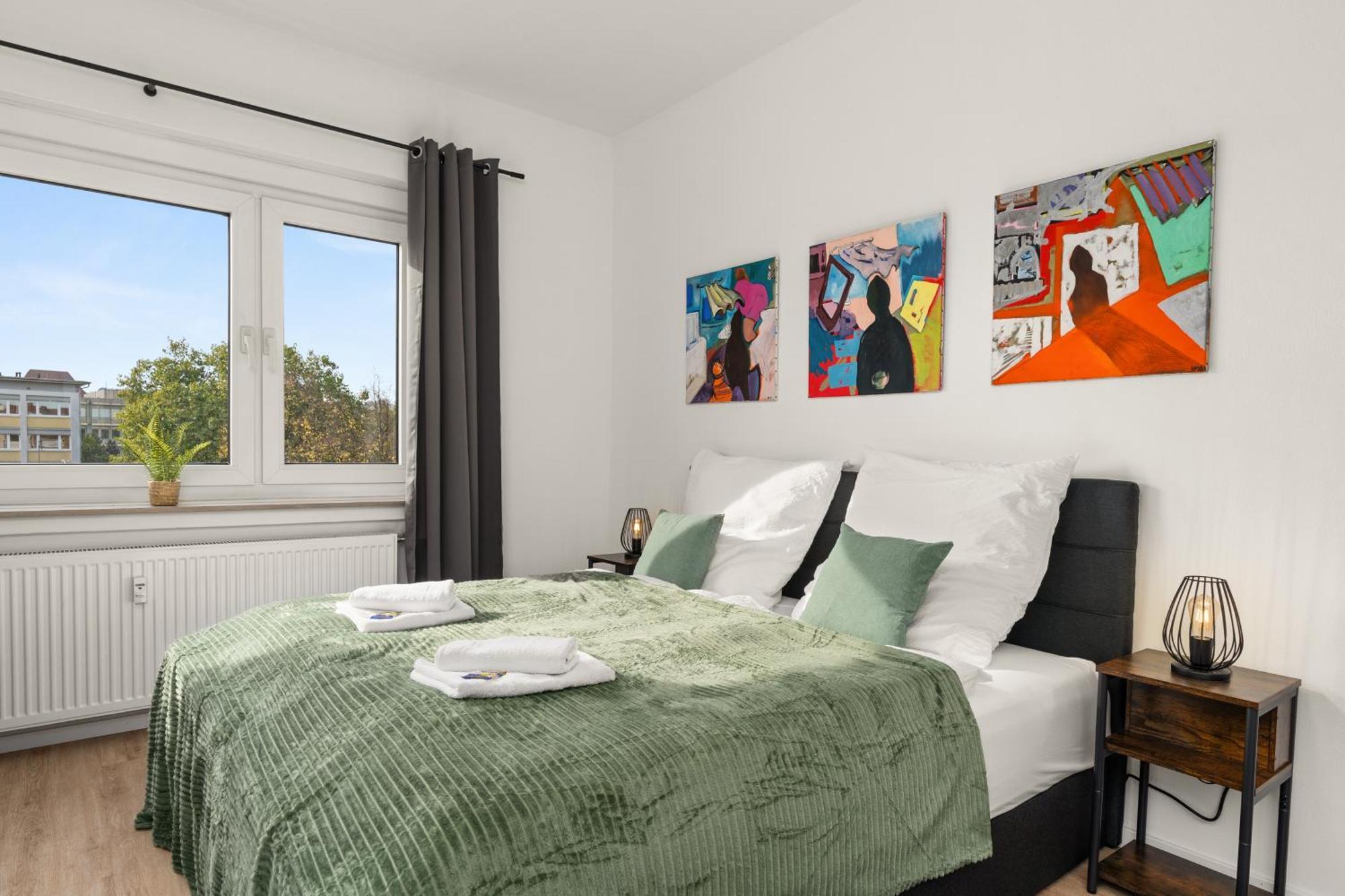 Homely-Apartment Manhattanart, Zentral, Parkplatz, Billard,Ps4, Dart, Balkon Bielefeld Exteriér fotografie